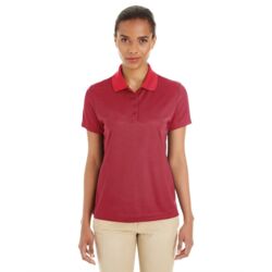 Women's Express Microstripe Performance Pique Polo Thumbnail