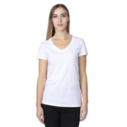 Women's Ultimate CVC V-Neck T-Shirt Thumbnail