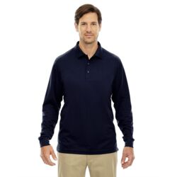 Men's Tall Pinnacle Performance Long Sleeve Piqué Polo Thumbnail