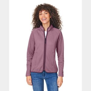 Women's Venture Heathered Stripe Full-Zip Jacket Thumbnail