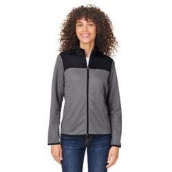 Women's Venture Heathered Stripe Hybrid Jacket Thumbnail