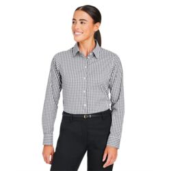 Women's CrownLux Performance® Gingham Dress Shirt Thumbnail