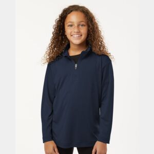 Youth Pro-Lock Performance Quarter-Zip Pullover Thumbnail