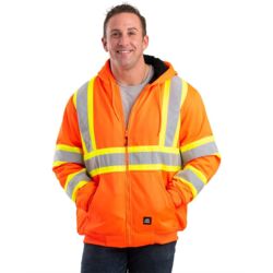 Safety Striped Therman Lined Sweatshirt Thumbnail