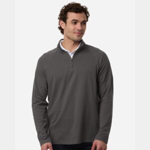 Men's Seaton Pebble Textured Quarter-Zip Pullover Thumbnail