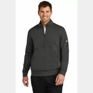 NIKE CLUB FLEECE SLEEVE SWOOSH 1/2 ZIP Thumbnail