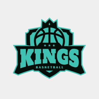 Kings Basketball Logo Template Thumbnail