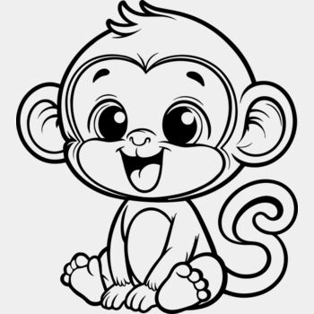 Monkey   Clipart 4 Thumbnail