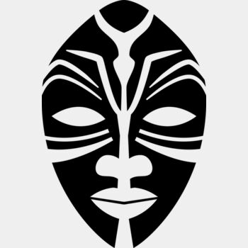 Maori Tribal Mask Thumbnail