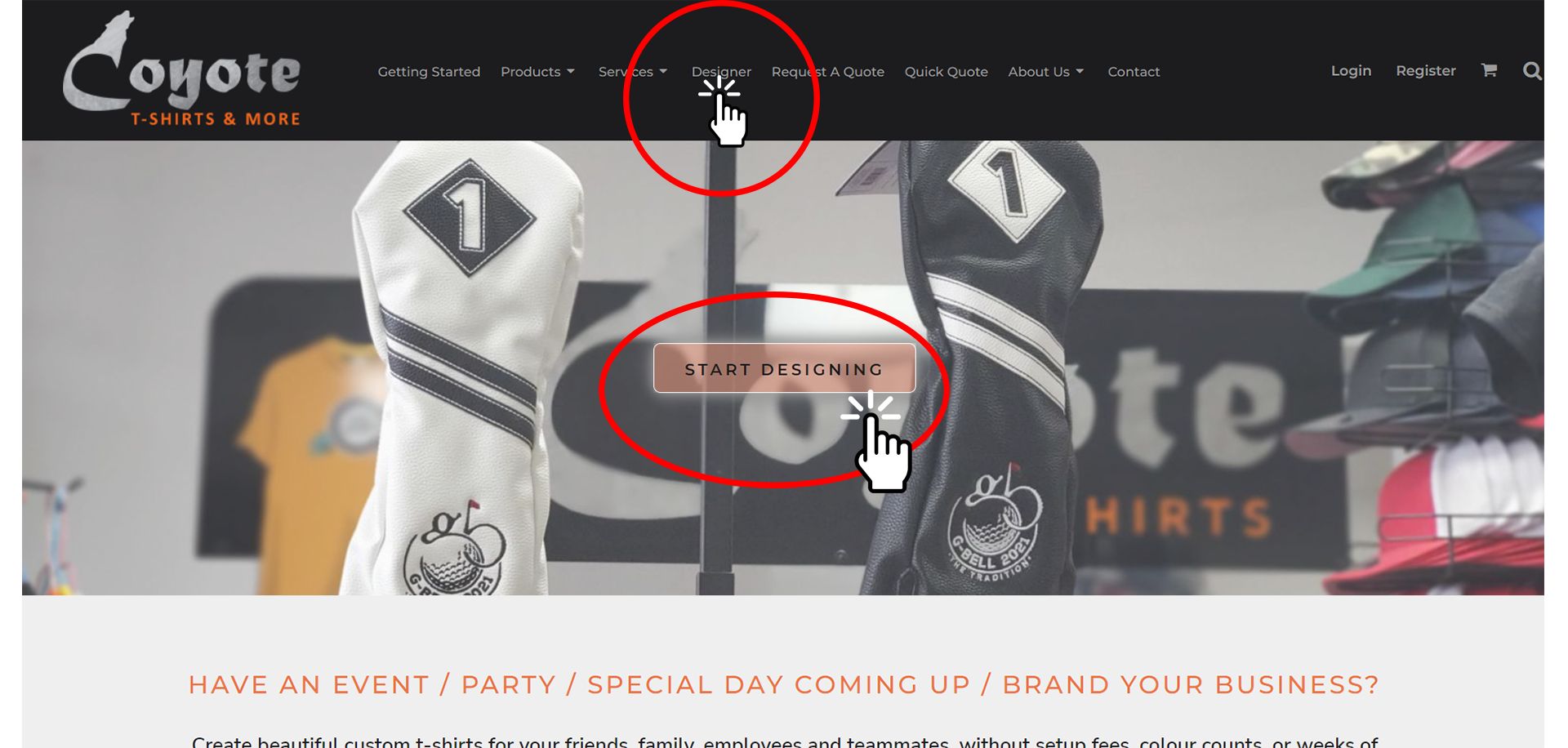 step 1 to select fonts