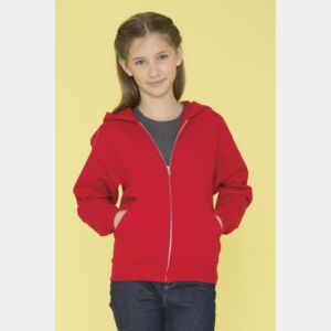 ATC Youth Midweight Fleece Full-Zip Hoodie – Classic Comfort Thumbnail