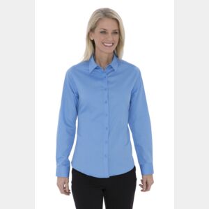 Coal Harbour Everyday Long Sleeve Woven Ladies' Button up Shirt Thumbnail