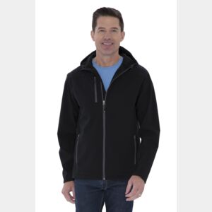 COAL HARBOUR Essential Hooded Soft Shell Jacket Thumbnail