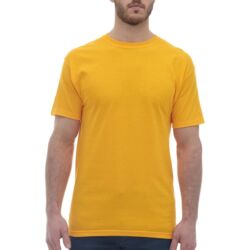 Gold Soft Touch Heavyweight Cotton T-Shirt Thumbnail