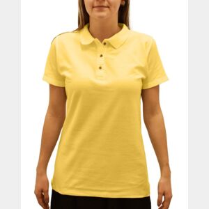 Women's Ringspun Cotton Sport Polo Golf Shirt Thumbnail