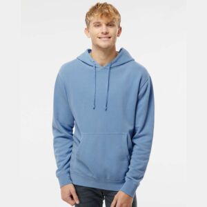 Heavyweight Pigment-Dyed Hooded Fleece Sweatshirt Thumbnail