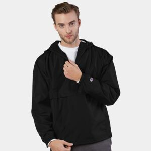 Windbreaker Lightweight Packable Quarter-Zip Jacket Thumbnail