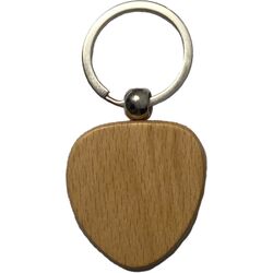 Almond Wooden Keychain Thumbnail