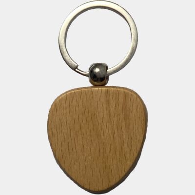 Almond Wooden Keychain Thumbnail
