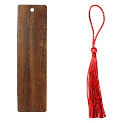 Coyote Dark Brown Wooden Bookmark Thumbnail