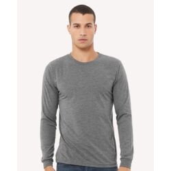 Unisex Lightweight Triblend Long Sleeve Tee Thumbnail