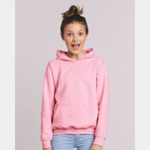 Heavy Blend Youth Hooded Sweatshirt – Classic Warmth & Comfort Thumbnail