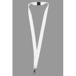 White Lanyards with detachable buckle Thumbnail