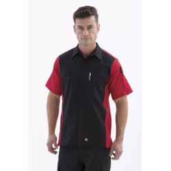 Short Sleeve Woven Crew Shirt Thumbnail