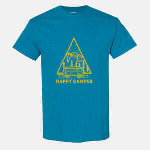 Happy Camper Cotton Tee (Unisex) Thumbnail