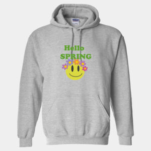 Hello Spring Smiley Hoodie (Unisex) Thumbnail