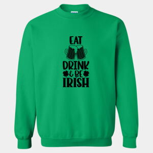 Eat, Drink, Be Irish Crew (Unisex) Thumbnail