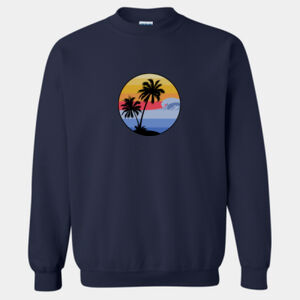 Sunset Palms Crew (Unisex) Thumbnail