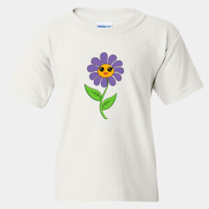 Purple Flower Tee (Youth) Thumbnail