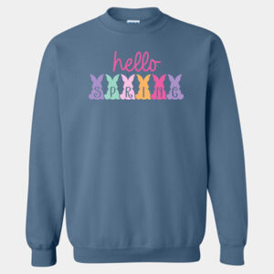 Hello Spring Bunnies Crew (Unisex) Thumbnail