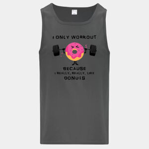 Donut Working Out Tank (Unisex) Thumbnail