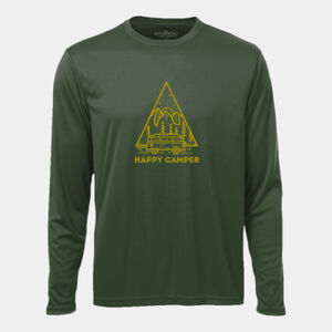 Happy Camper Active Dry Long Sleeve (Unisex) Thumbnail