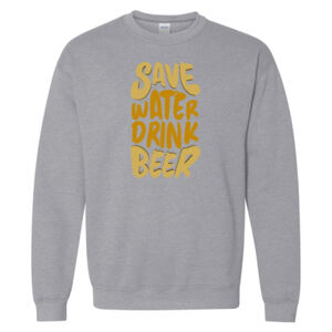 Save Water Crew (Unisex) Thumbnail