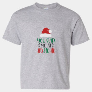 Had Me At HoHoHo Tee (Youth) Thumbnail