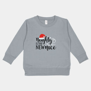 Naughty Is The New Nice Crew (Toddler's) Thumbnail