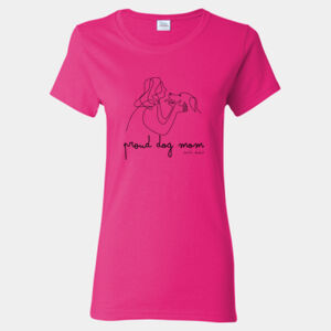 Dog Mom (with kids) Tee (Women's) Thumbnail