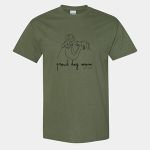 Dog Mom (with kids) Tee (Unisex) Thumbnail