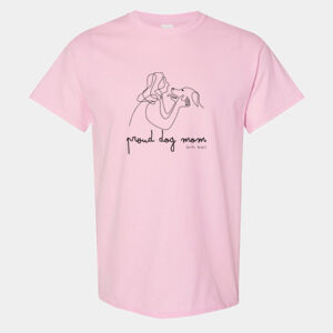Dog Mom (with Kids) Tee (Unisex) Thumbnail