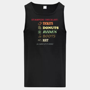 Stampede Checklist Tank (Unisex) Thumbnail