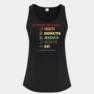 Stampede Checklist Tank (Women's) Thumbnail