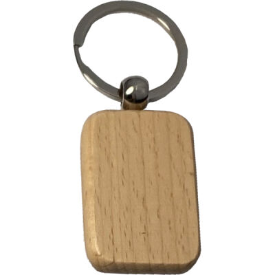 keychain2 - Round Rectangle Wooden Keychain Thumbnail