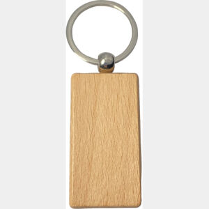 keychain2 - Sharp Rectangle Wooden Keychain  Thumbnail
