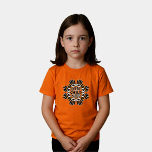 Every Child Matters T-Shirt – Orange Shirt Day Heavyweight Youth Tee | Indigenous Education Awareness Shirt Thumbnail