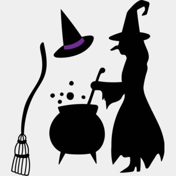 Hat Broom Witch (0899) Thumbnail