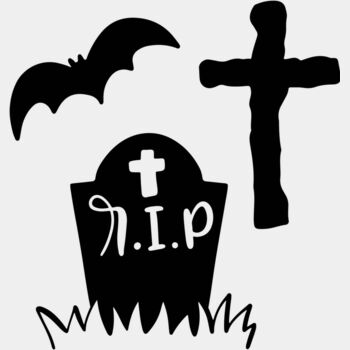 Grave Cross Bat (0878) Thumbnail