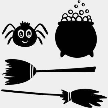 Cauldron Spider Brooms (0893) Thumbnail